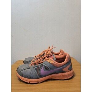 Nike Air Sneakers Relentless 3 Reslon Women's 7.5 Gray Orange Walking Running